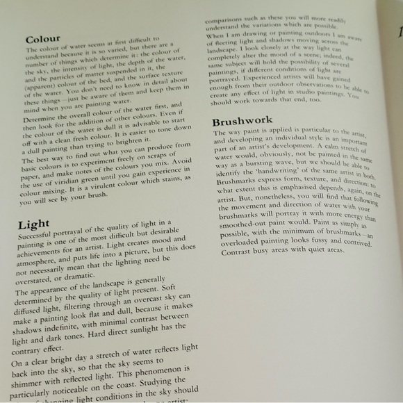 Painting and Drawing Water Norman Battershill Hardcover Art Instruction Book - Picture 5 of 11